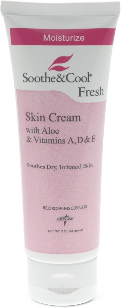 Medline Soothe & Cool crème de peau 2 oz