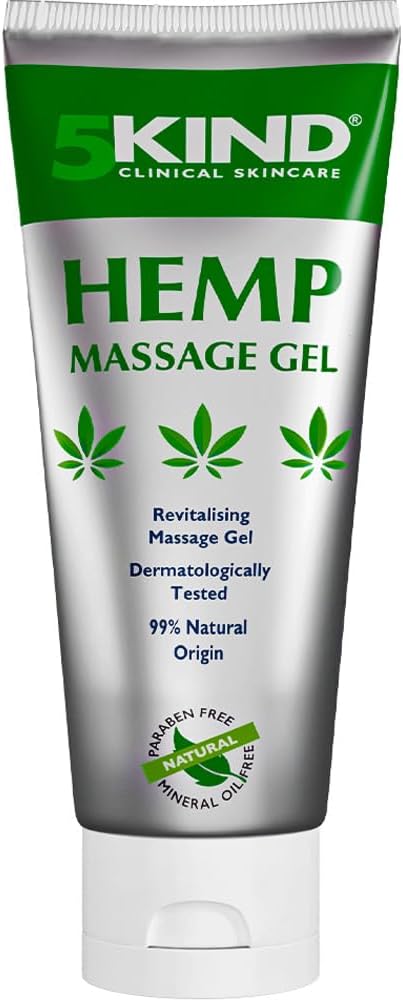 5Art Hanf Active Gel 3.4 fl oz- Hanf Creme Maximale Stärke - Natürliche beruhigende Relief Joint Gel - Muskel Rub für untere Rücken, Gelenke, Hals, Knie und Schultern - maximale Stärke Hanfcreme