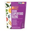 BetterBody Foods Bio Superfood Pulver mit Protein, Vitaminen C, E und B12 (12,7 oz.)