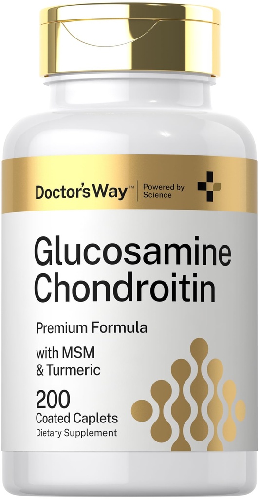 Doctor's Way Glucosamine Chondroïtine MSM Turmeric.