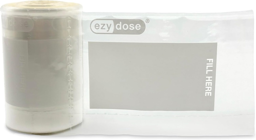 Ezy Dose Monouso Pillola, Vitamina e Medicina Organizer Pouches, Pocket Sized e Facile da usare Borse di Sigillo, 400 Conte, BPA Free