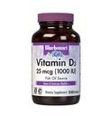 Bluebonnet Nutrizione Vitamina D3 1000 IU Softgels, Aids in crescita muscolare e scheletro, Cholecalciferol da Fish Oil, Non OGM, Gluten Free, Soy Free, Dairy Free, 250 Softgels