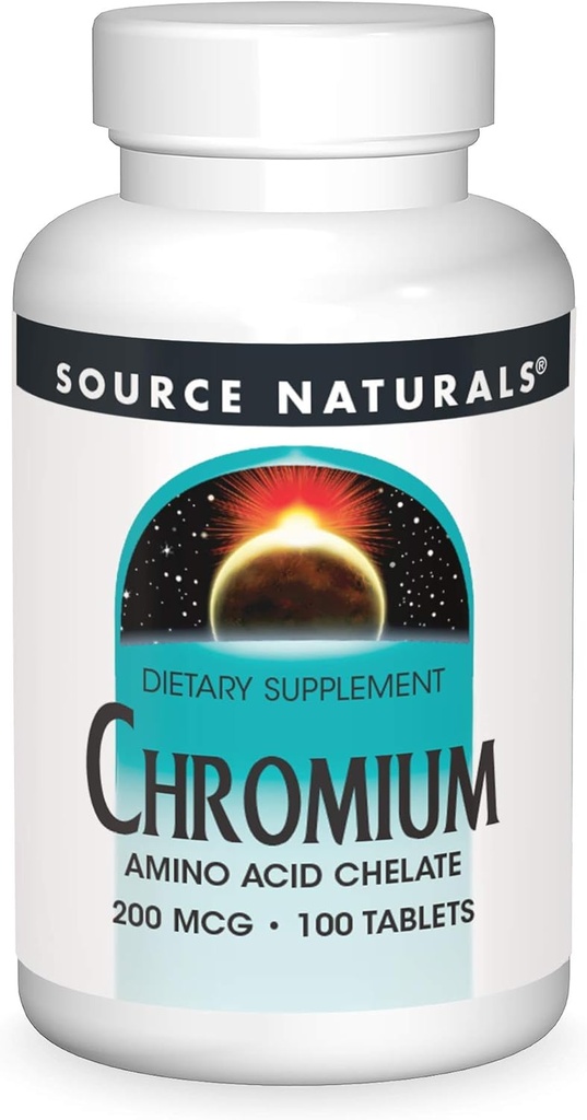 Quelle Naturals, Inc. Chromium Chelate 200mcg 100 Tablet