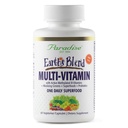 Paradise Herbs Earth's Blend Women's Once Daily Multivitamin with Iron, 48 Organic Superfoods, Probiotics, Antioxidantien, Vitamine A, B12, C, D, K2, 60 Kapseln