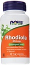 MAINTENANT Suppléments, Rhodiola 500 mg, aide le corps à s'adapter au stress de la vie quotidienne*, Herbe adaptogène*, 60 gélules