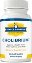 Einfache Versprechen - Cholibrium - Pilz-Ergänzung mit Lions Mane - Herz und Cholesterol-Unterstützung, 60 Kapseln