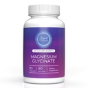 Encapsulation Magnesium (Glycinate) 120 mg - Ergänzung zur Unterstützung Stress-Relief, Schlaf, Herz-Gesundheit, Nerven, Muskeln und Stoffwechsel * - Highly Absorbable Magnesium Glycinate - 90 Kapseln