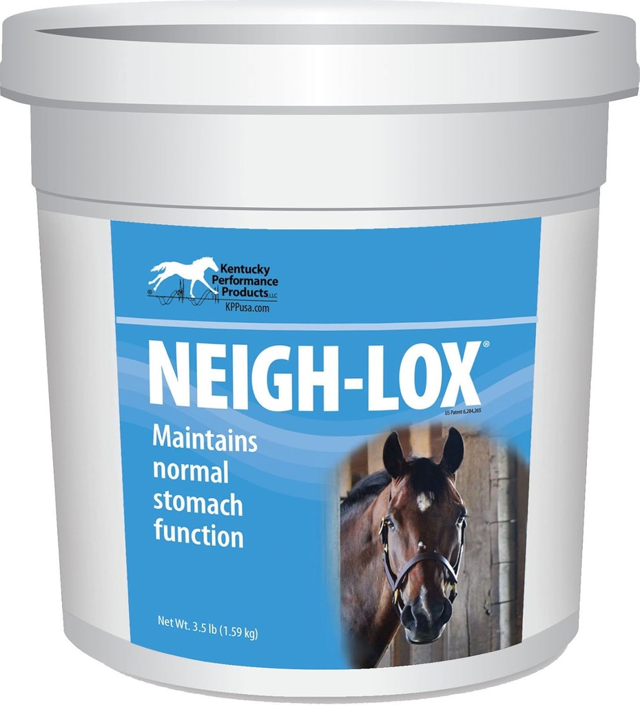 Kentucky Performance Nachbar-Lox Verdauungsergänzung für Pferde, 3,5 Pfund Container