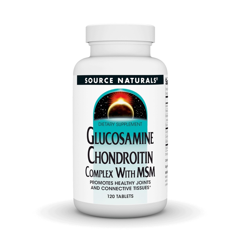 Quelle Naturals Glucosamine Chondroitin Komplex mit Msm - 120 Tabletten