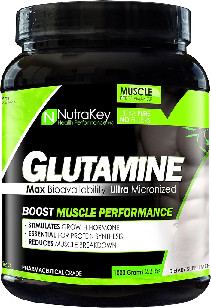 NutraKey L-Glutamin 1000 Gramm
