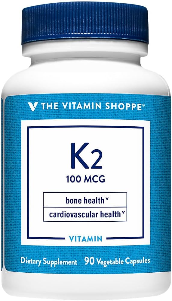 La vitamina Shoppe Vitamina K2-100 MCG (90 capsule vegetariane)