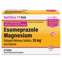 HealthCareAisle Esomeprazol Magnesium Delayed-Release Tabletten, 20mg - 42 Count - Säure Reducer, Bietet Sodburn Relief
