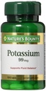 Gluconate de potassium de la nature 99mg, 100caplets