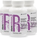 Triple The Vitality: stemrelease3TM 3-Pack - Cutting-Edge Stem Cell Supplements Nutrition for Enhanced Telomere Health and Youthful Renewal – Entfesseln Sie Ihr Körper Potenzial