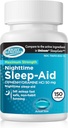 Nighttime Sleep Aid Softgels, (150 softgels), Diphenhydramine HCI 50 mg, Autunno Asleep Fast, Supporta più profondo, sonno riposante