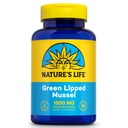 Mussel verde naturale Lipped 1500 mg - Nuova Zelanda Green Lipped Mussel Supplemento con naturalmente Occurring Omega 3 acidi grassi - 60-Giorni Garanzia, Lab verificato - 30 Serve, 90 capsule