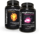 Complètement Magnésium (Glycinate de Magnésium à haute absorption, Thréonate et Taurate) et Supplément de Champignon de Mane de Lion (100% Extrait de corps fruitiers)