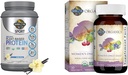 Giardino della vita Organico Vegan Sport Protein Powder & Una volta Daily Women's Multi - Probiotics, BCAAs, Antiossidanti, 30g Proteine vegetali, Vitamine A C D3 K B6 B12, Non OGM