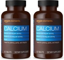Elemente Calcium Plus Vitamin D2, 65 Tabletten (2 Monate Versorgung) (Packaging Mai Vary) (Packung von 2)