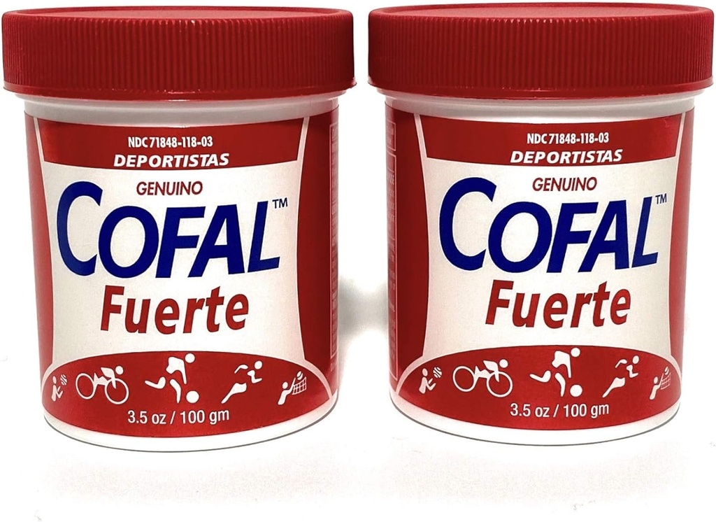 Crème de faucon Fuerte - 3,5 Oz - 2 emballages
