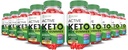 (10 Pack) Active Keto ACV Gummies Advanced Formula 1000MG ActiveKeto Keto Gummies Apfel Apfelessig Formuliert mit Granatapfelfettsaft Pulver B12 Vegan Non GMO 600 Gummys