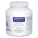 Pure Encapsulations Frauen Nährstoffe 40+ - Multivitamin für Frauen über 40 zu unterstützen Urinary Tract Health, Brustzellgesundheit & Augenintegrität* - mit Vitamin C, E & A - 180 Kapseln