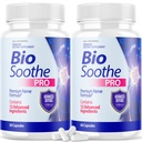 IDEAL PERFORMANCE (2 Pack) Biosoothe Pro Neuropathy Treatment Capsule pour pilules de réparation de douleur Nerve Bio Soothe Premium Formula Supplément Alpha Fix Neeve (120 Capsules)