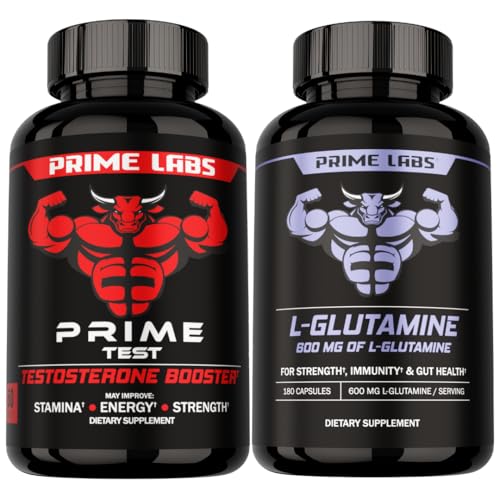 Prime Labs Prime Test + L Glutamine Capsule