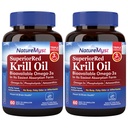 Huile de krill antarctique 1000 mg de softgels, Huile de krill Oméga-3s, EPA, DHA, Astaxanthin & Phospholipides, Santé cardiaque, 120 softgels, Non-OGM, Pas de gluten, Fabriqué aux États-Unis