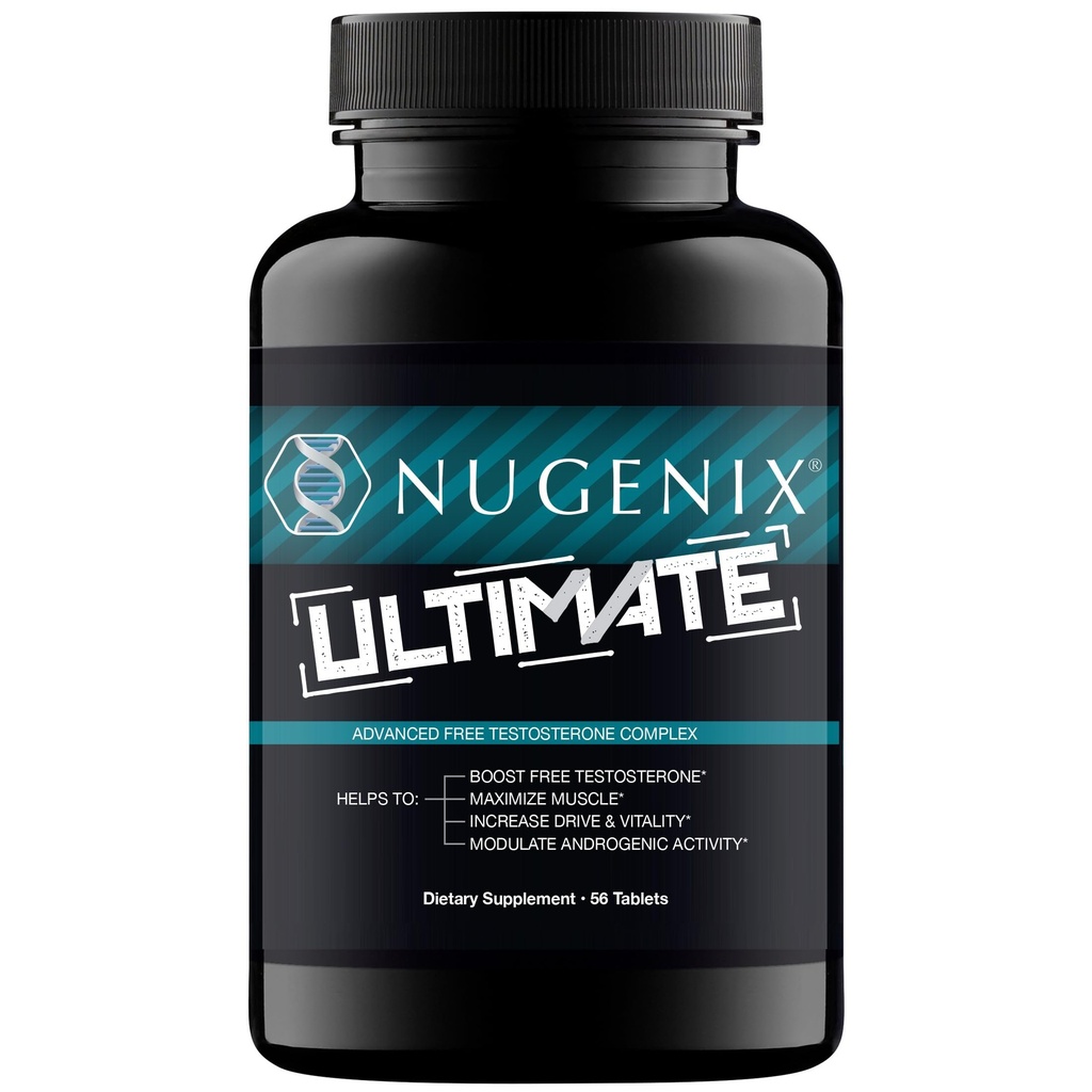 Nugenix Ultimate Kostenlose Testosteron Booster Ergänzung für Männer - 56 Zähler