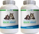 Kat Incontinence Supplements - CAT Gesunde Urinary Complex - UTI Lösung - Natürliche Formel - Katze Cranberry Pulver - 2 Flaschen (180 Tabletten)