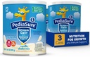 PediaSure Grow & Gain with Immune Support Shake Mix Powder, 23 Vitamins & Minerals, 6g Protein, Non OGM, Gluten-Free, Vanilla, 14.1 oz Can, Confezione da 3-24 porzioni