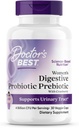 Doctors Best Womens Digestive Probiotic Prebiotic avec canneberge et PreforPro (4 milliards CFU), soutient le piège urinaire, non-OGM, végétalien 30 Veggie Caps