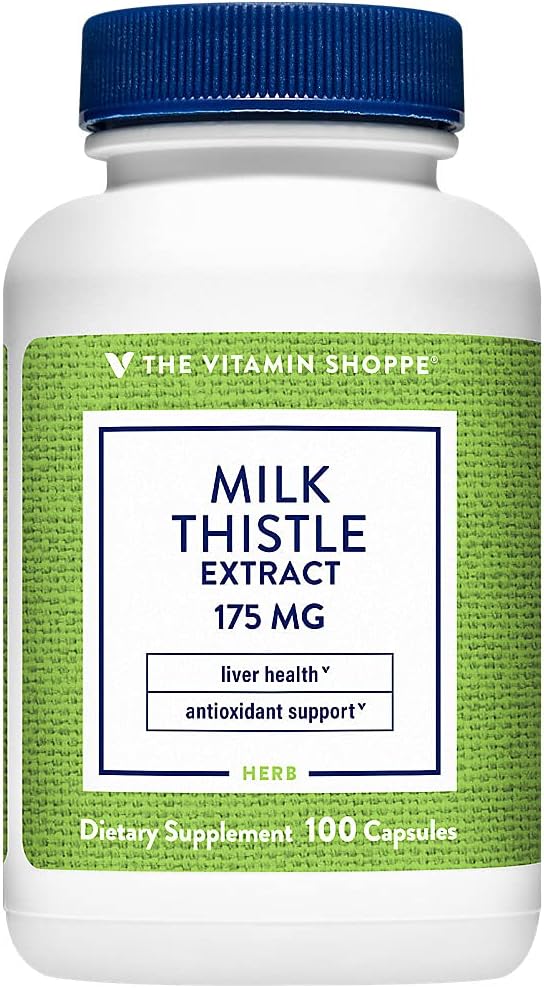 The Vitamine Shoppe Thistle de lait Extrait 175 MG (100 capsules)