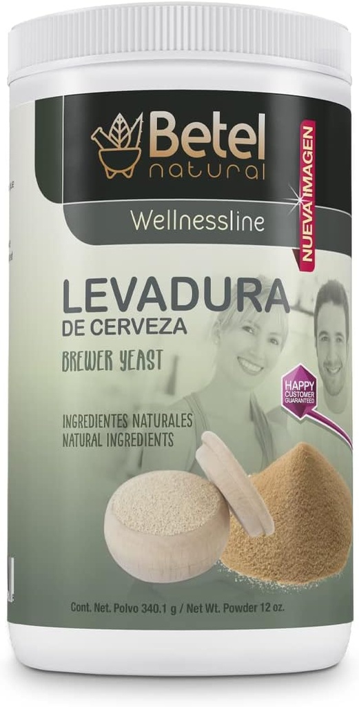 Levadura de Cerveza Polvo.La poudre de levure Brewers par Betel Natural. Source saine de vitamines B et plus encore.