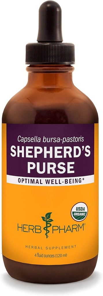 Herb Pharm Certified Bio Shepherd's Purse Liquid Extract - 4 Once