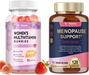 Totaria Zucchero Gratuito Multivitaminico Gummies per le donne & 40-in-1 Menopause Supplementi per le donne