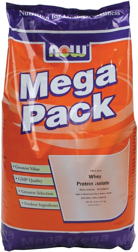 Ora Foods Protein Isolate Non aromatizzato - 10 lbs. 6 Pack