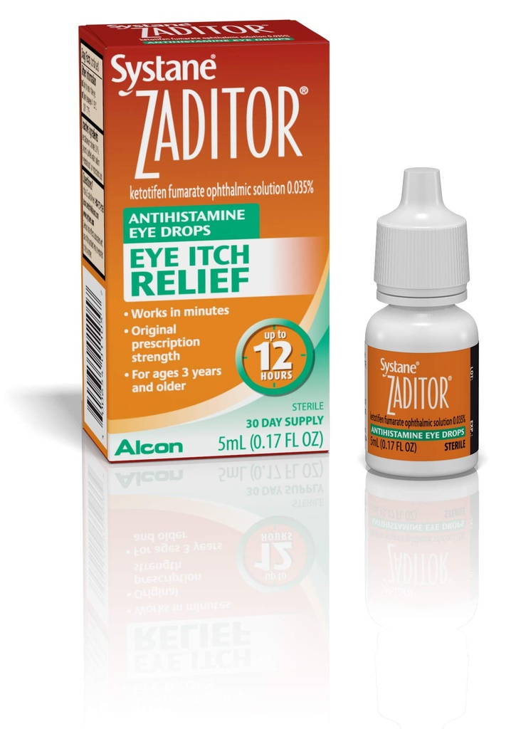 Zaditor Antihistamin Augentropfen, 5-mL