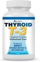 Absolute Nutrition Fat Burning Metabolism Boosting Supplement, Thyroid T-3, 60 Capsules