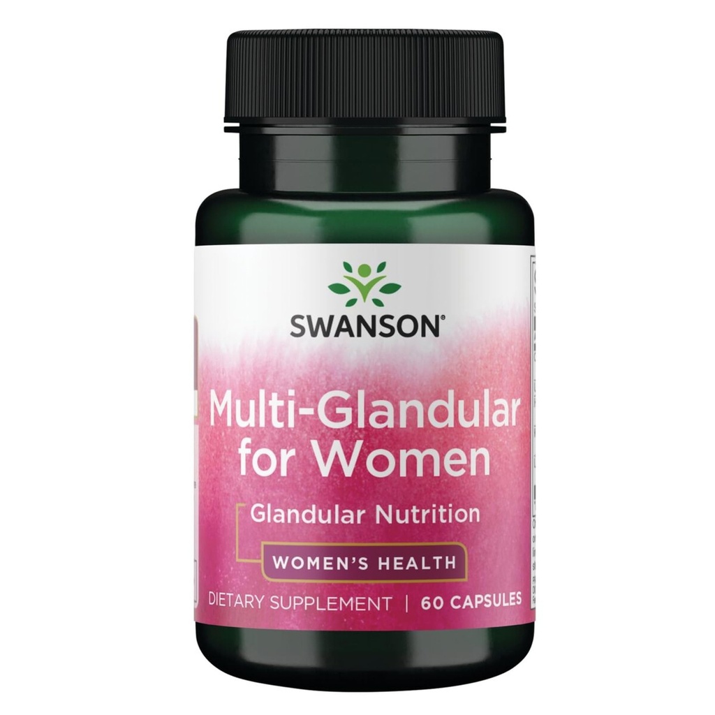 Swanson Multi-GLANDULAR per donna 60 Cap