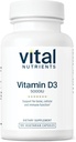 Vitamina D 5000 IU | Supplemento vitamina D3 | Bones sani, denti, muscoli*| Funzione cellulare e immunitaria | Absorbimento di calcio | Glutine, latticini e soia Free | 180 capsule