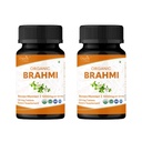 Brahmi 120 Tabletten – USDA Organic Bacopa Monnieri Supplement – Unterstützt Fokus, ruhig &amp; Gedächtnis – Kräuter Nootropic* - Paket von 2