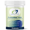 Progetti per la salute ProbioMed Kids Chewable Probiotic - 10b CFU Gut & Supporto immunitario per i bambini - Lactobacillus, Bifidobacterium + Saccharomyces boulardii - Delicious Berry Flavor (30 compresse)