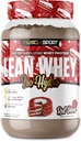 Musclesport Lean Whey RevolutionTM Protein Powder - Whey Protein Isolate - Low Calorie, Low Carb, Low Fat, Incredible Flavors - 25g Protein pro Scoop - 2lb Red Velvet