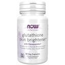 NOW Foods Solutions, Glutathione Skin Brightener con Ceramosides®, idratante e illuminante, 30 capsule di Veg