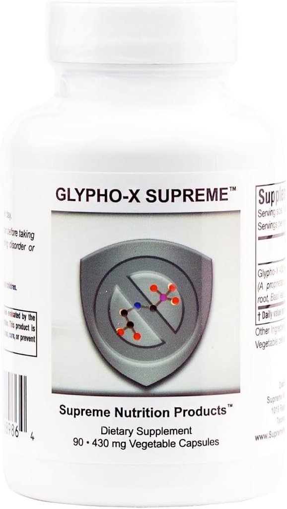 Supreme Nutrition Glypho-X Supreme, 90 Pure Herbal Combination Capsule Vegetariani