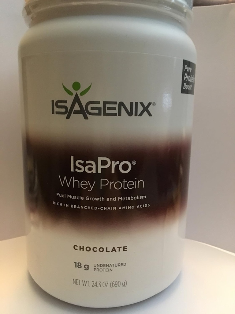 Isagenix Isapro Whey Protein Schokoladenkanister (24.3oz) 30 Servierungen