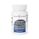 Gericare Oyster Shell Calcium 250mg, Vitamina D 125IU compresse, Integratore nutrizionale di salute di chicco, 100 conte (Pacchetto di 1)