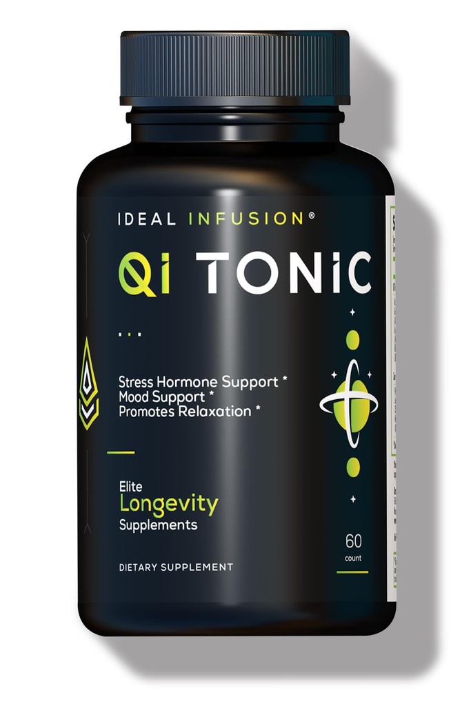 Ideale Infusion Cortisol Blocker e Mood Support: promuove Rilassamento & Stress Relief - Totale Benessere & Serenity, Astragalus Root, Ashwagandha, Passion Flower (60 Serve) Vegan